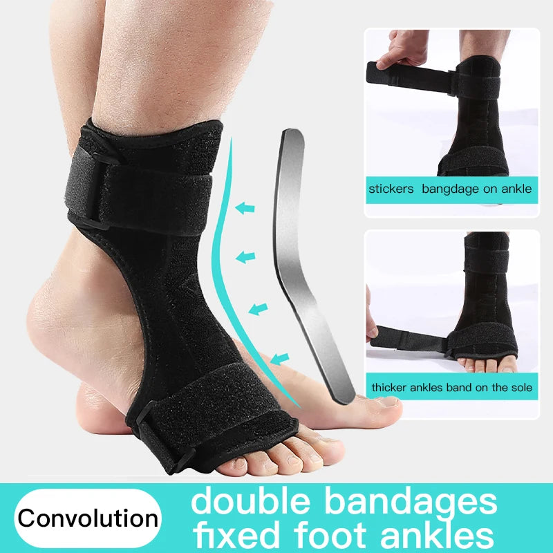 1 PCS Compression Ankle Brace Support Sleeve Elastic Breathable For Injury Recovery Joint Pain Relief Basket Foot Sports