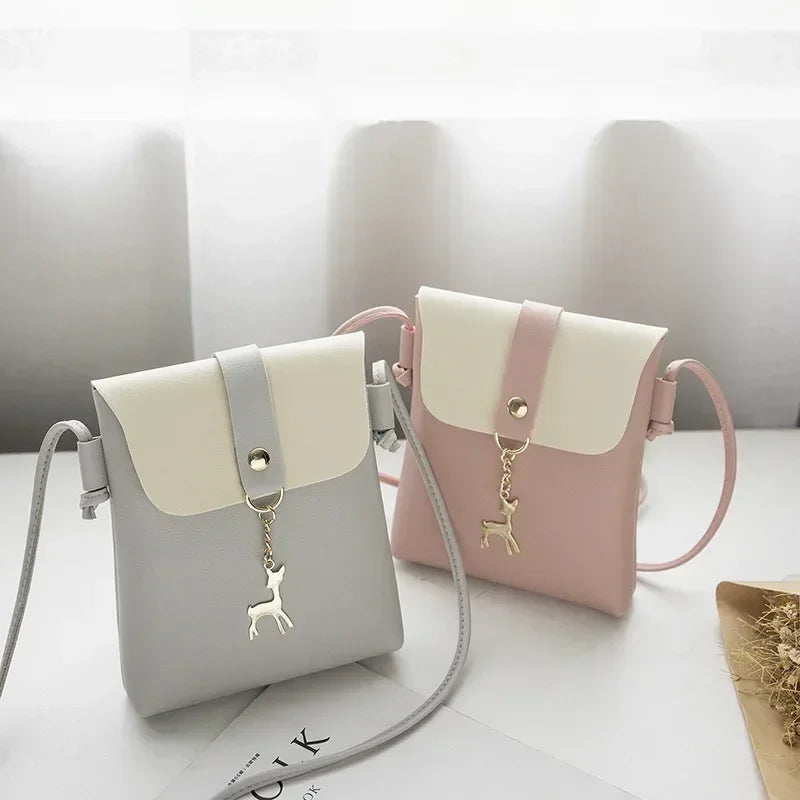 Fashion Small Shoulder Bags for Women Handbags Key Mobile Phone Bag Coin Purse Girls Personality Single Shoulder Crossbody Bags