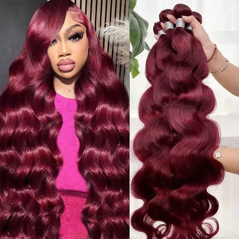 16A Body Wave Bundles Human Hair Brazilian Real Remy Weave Hair 3 4 5 Pcs Unprocessed Raw Hair Bundles Extensions Natural Black