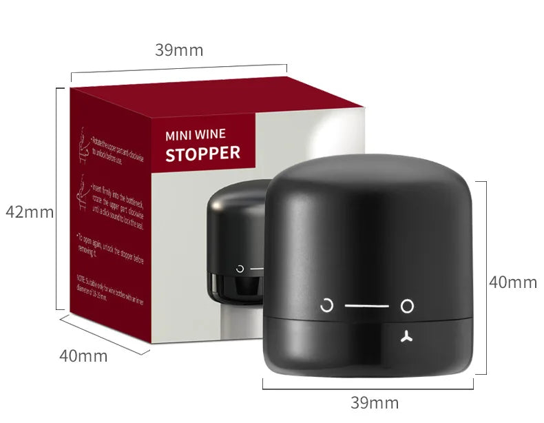 New 2PCS Vacuum Red Wine Bottle Cap Stopper Silicone Sealed Champagne Bottle Stopper Vacuum Retain Freshness Wine Plug Bar Tools
