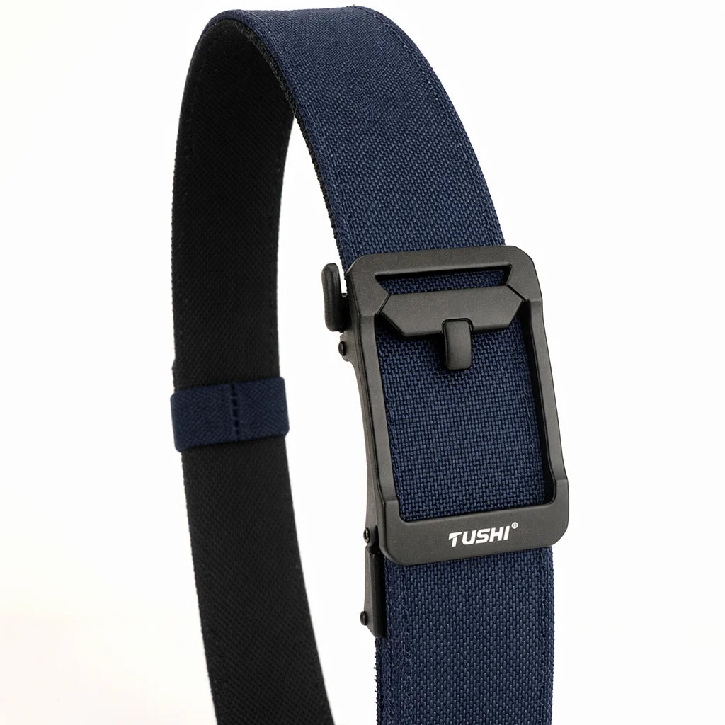TUSHI New Military Gun Belt for Men Nylon Metal Automatic Buckle Police Duty Belt Tactical Outdoor Girdle IPSC Accessories