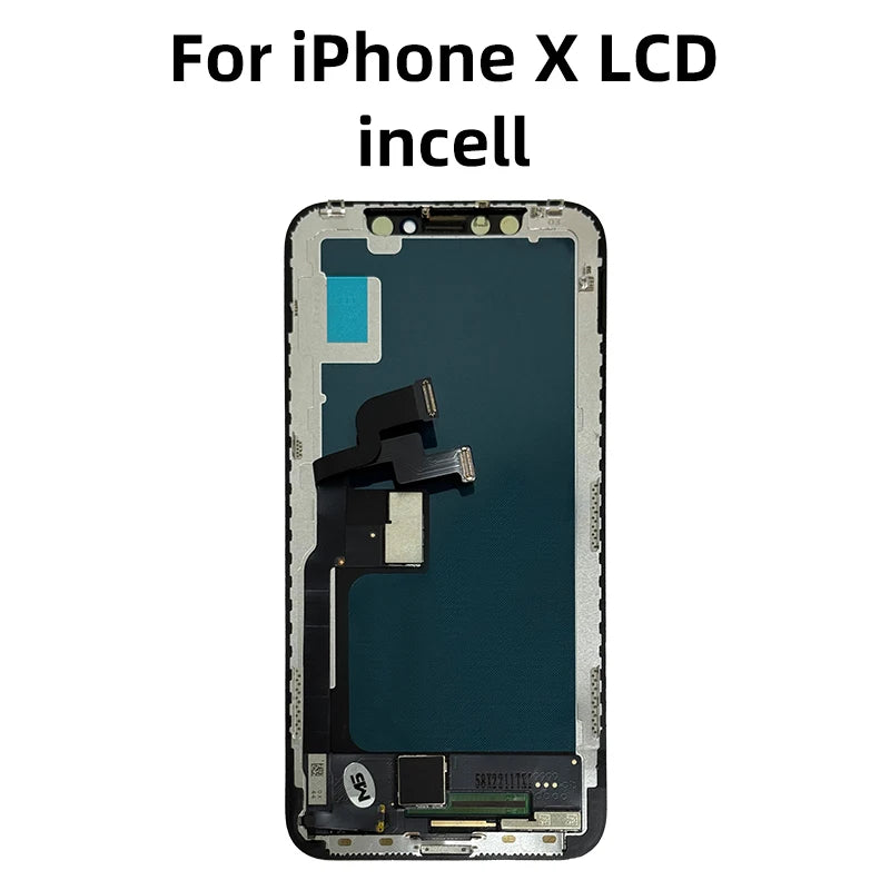 OLED For iPhone X XR XS MAX 11 11 Pro 12 Pro LCD Display With 3D Touch Screen Digitizer For iPhone 12 Mini 13 14 Plus 15 Incell