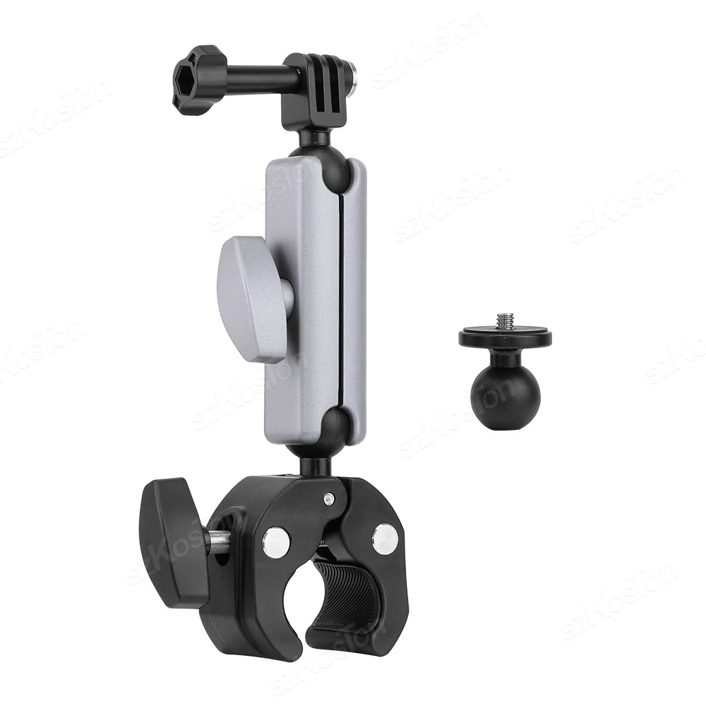 Bicycle Motorcycle Panoramic Selfie Stick Monopod Mount Handlebar Bracket For Insta360 X3 X4 X5 GoPro 13 12 11 10 DJI Accessory