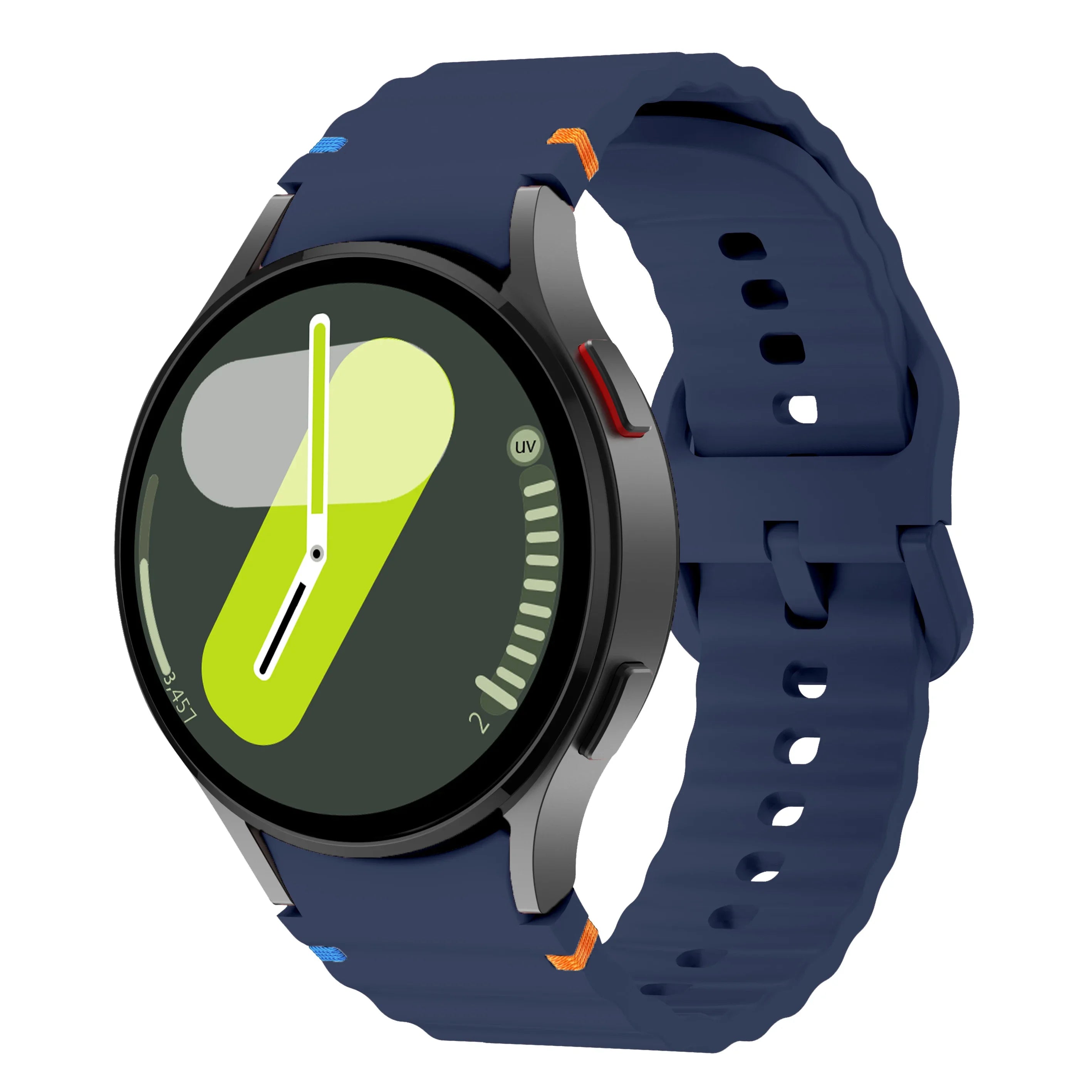 Original Silicone Band for Samsung Galaxy Watch 7 6 5 4 44mm 40mm 5Pro 45mm Bracelet for Galaxy Watch 4 6Classic 43mm 47mm Strap