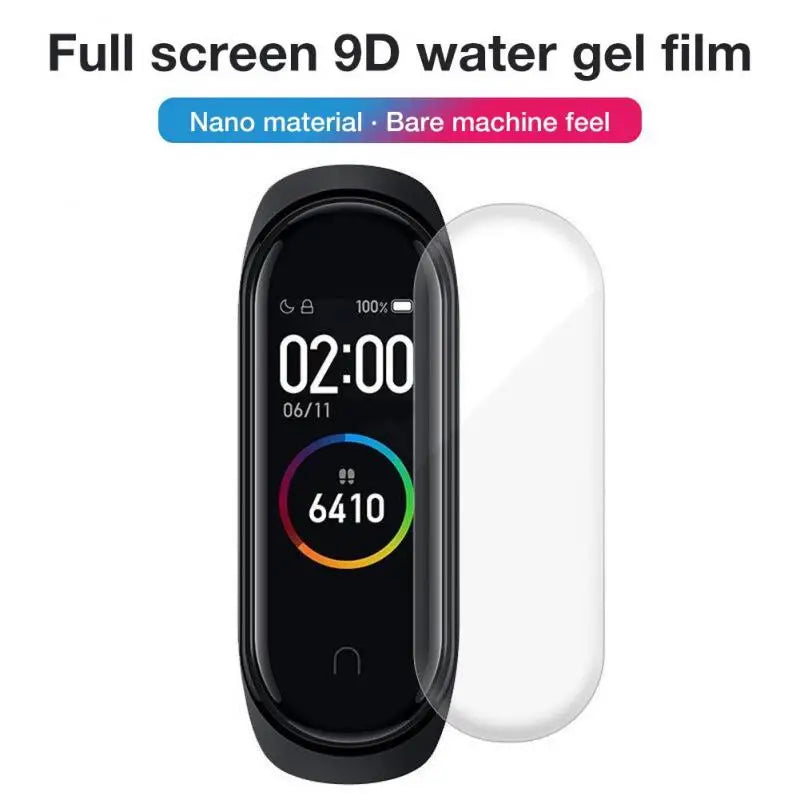 1/3/5PCS 500D Soft Hydrogel Film For Xiaomi Mi Band 8 7 6 5 4 3 Protective Film Xiaomi MiBand 8 7 6 5 Smart Wristband Not Glass