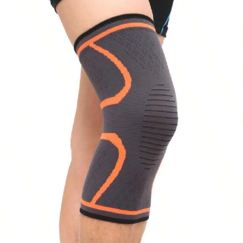 1 PC Elastic Breathable Compression Knee Support Sleeve for Basketball Running Cycling