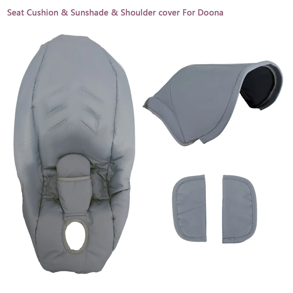 Stroller Raincoat Thickened Transparent PVC Vision Rain cover For Doona & FooFoo Baby Stroller 3 in 1 Baby Stroller Accessories