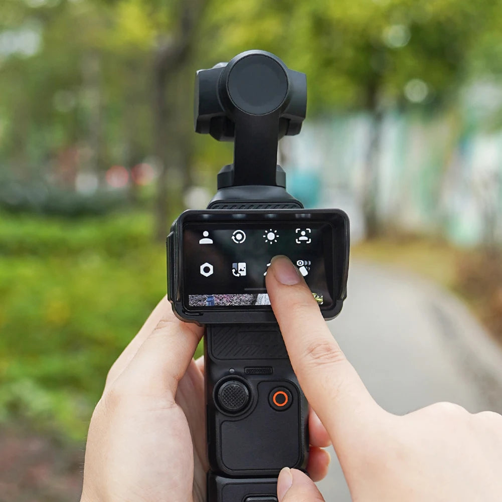 1PCS Sun Shade Quickly Release Sun Shade Cover Light Shielding Lightweight Screen Shade Camera Accessories for DJI Osmo Pocket 3