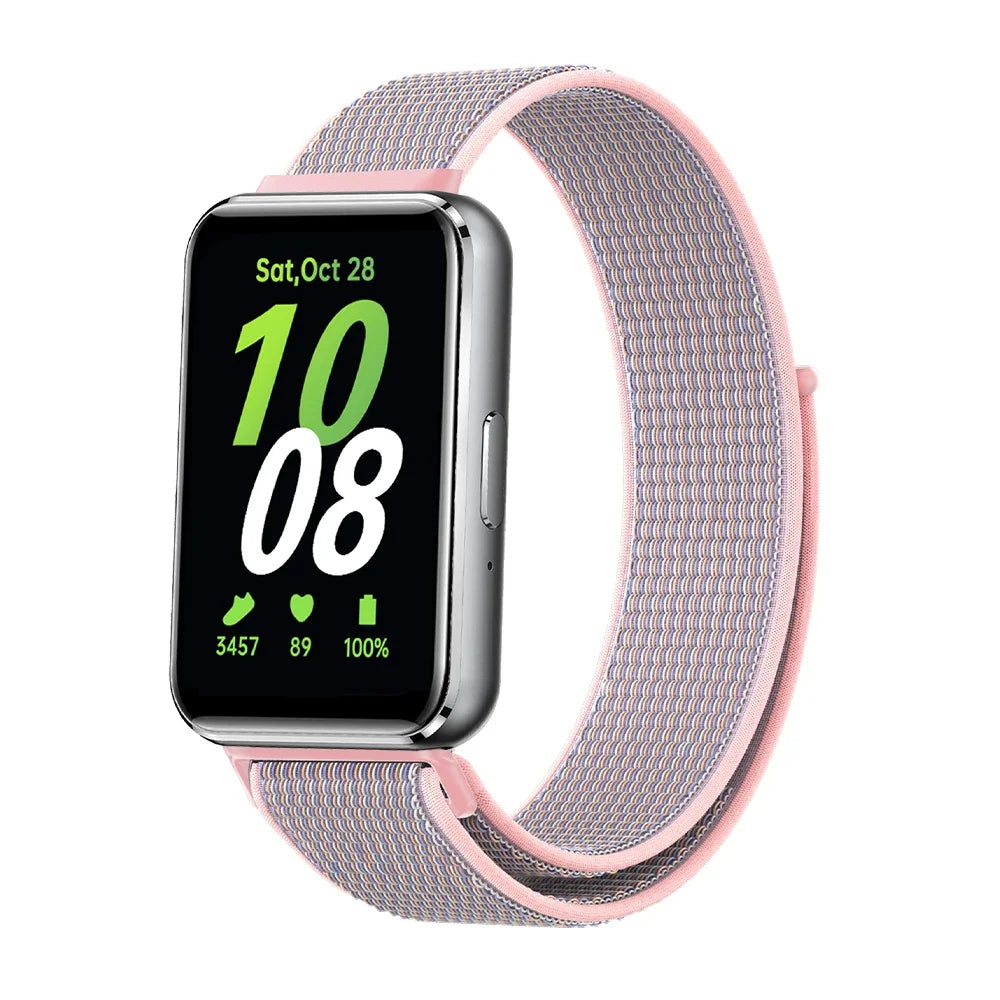 Nylon Loop Strap for Samsung Galaxy Fit 3 Adjustable Elastic Bracelet  Watchband for iWatch Samsung Galaxy Fit3 Band Accessories