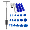 Car Dent Puller Repair T Dent Tool Auto Body Paintless Body Part Mechanical Sheet Metal Slide Removal Slide Hammer Reverse+18Pcs