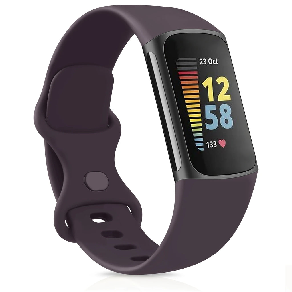 Watch Band for Fitbit Charge 5 6 Strap Wristband Replacement TPU Sport Bracelet for Fitbit Charge 5 Smartwatch Band Accessories