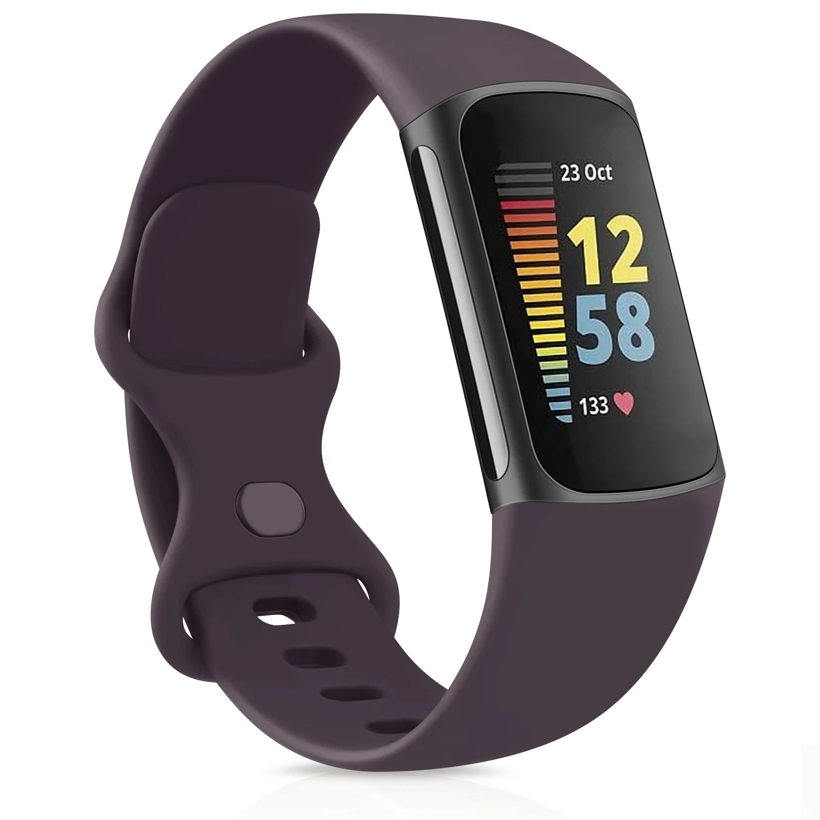 Watch Band for Fitbit Charge 5 6 Strap Wristband Replacement TPU Sport Bracelet for Fitbit Charge 5 Smartwatch Band Accessories
