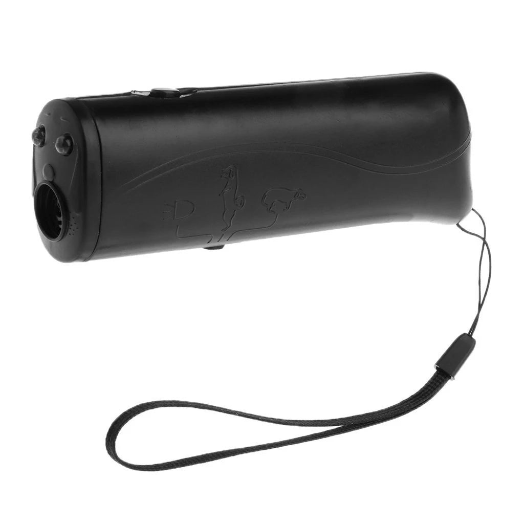 Ultrasonic Anti Barking Pet Dog Repeller Stop Bark Training Device LED Without Battery