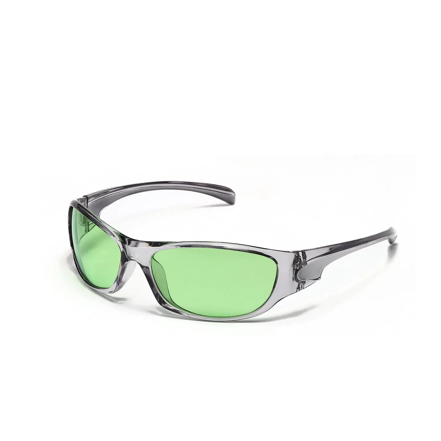2025 New Silver SPORT Sunglasses Men Women Retro Punk Cycling Trendy Sun Glasses For Male Shades Goggle Outdoor Y2K