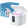 KUNPHY Portable Mini Household Dental Pod Ultrasonic UV Cleaner Machine for Dentures Aligner Retainer Whitening Trays Ring
