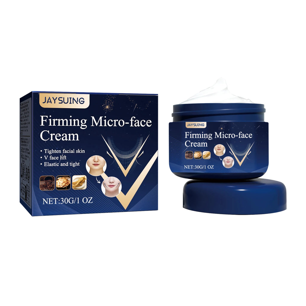 V Shape Lift Cream S-limming Lifting Improve Masseter Muscle Double Chin Anti W-rinkle Reshape Face Counter Firming Skin Care
