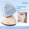 2Pcs Latex Free Makeup Sponge Wet Dry Use Extra Thick Soft Foundation Cream Powder Blending Sponge Face Cosmetic Applicator Tool