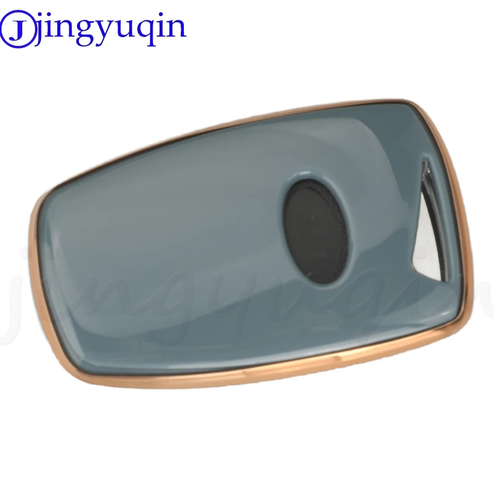 JYQ TPU Auto Key Shell Case Cover For Hyundai Grandeur HG Sedan Genesis G80 Santa Fe 3DM Grand SantaFe 2018 IX45 EQUUS Azera