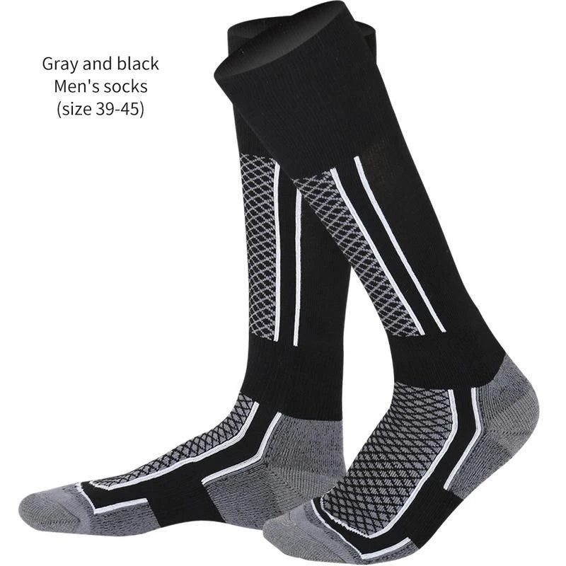 1 Pair Winter Warm Ski Stockings Thickening Hiking Socks for Women Men Anti-Cold Skiing Outdoor Sport Stockings Snow Accessories