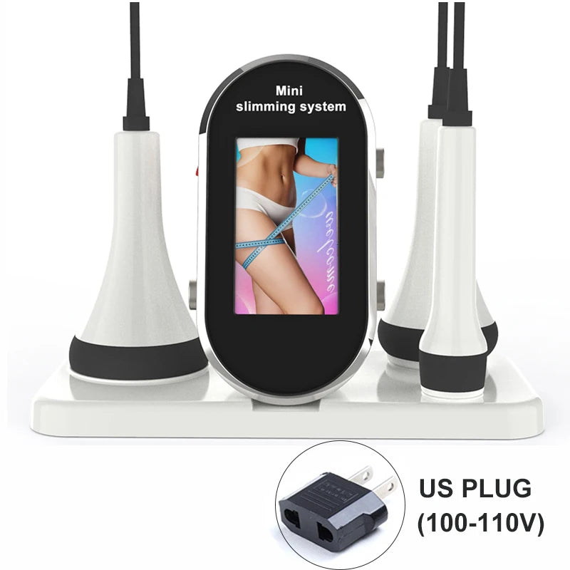 3-IN-1 Multipolar Radio Frequency 40K Cavitation Ultrasonic Slimming Skin Lifting Anti-Cellulite Fat Removal Body Massager Tools