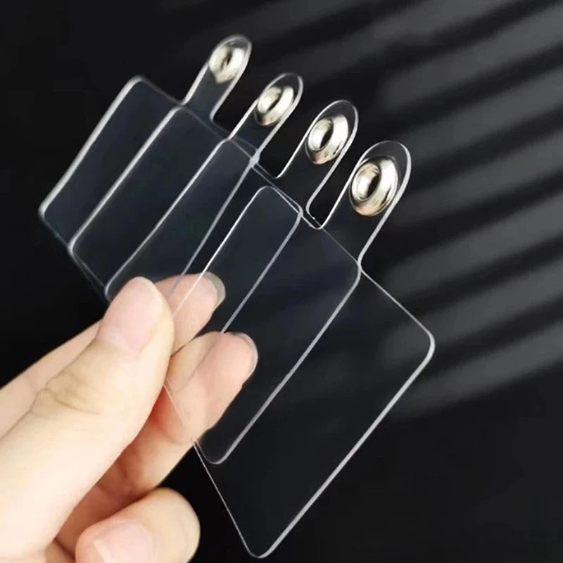 Transparent Flexible Phone Lanyard Gasket Strap Mobile Phone Universal Tether Tabs Clear Hanging Strap Patches Cord Clip