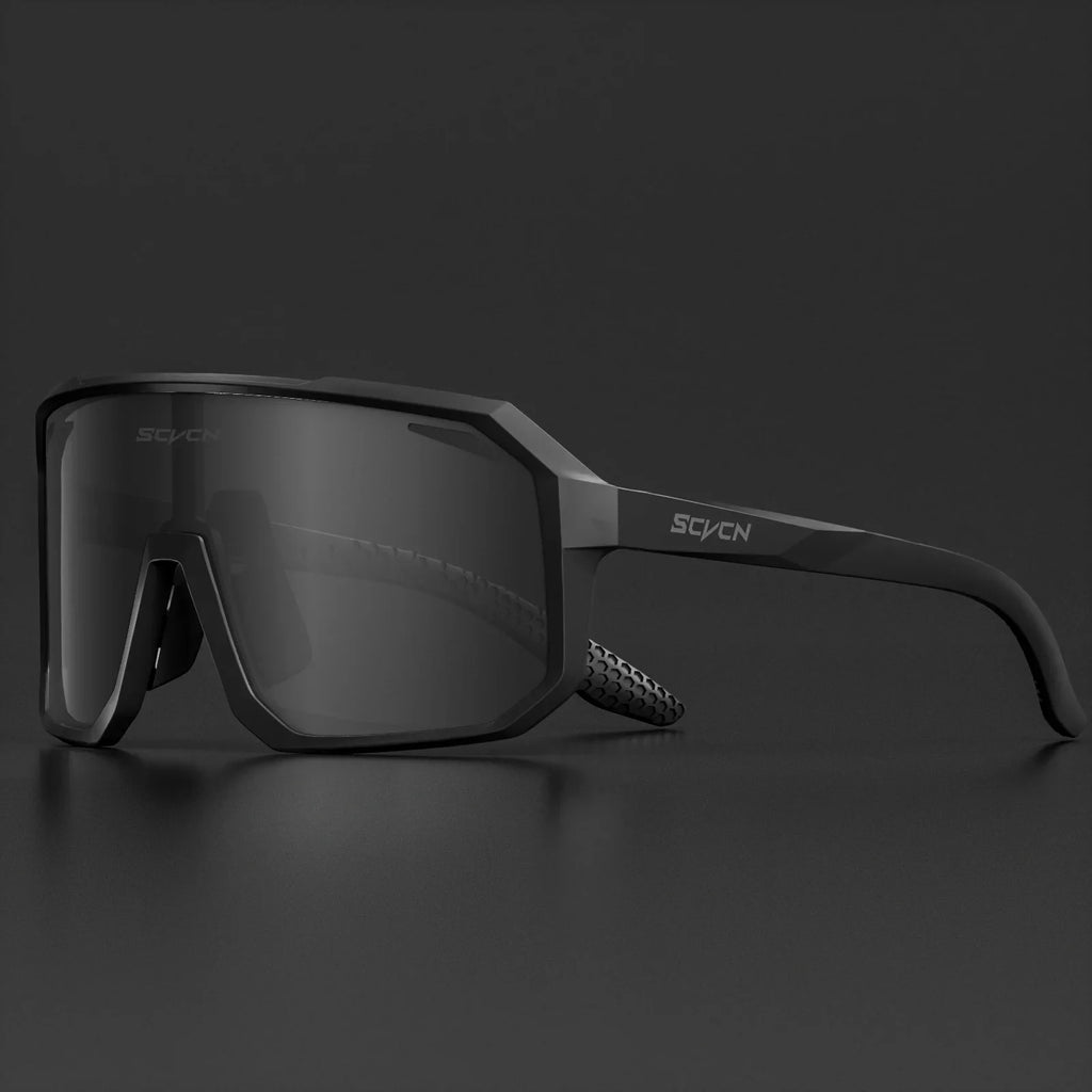 SCVCN New Cycling Sunglasses Men Road Driving Bike Glasses Outdoor Sports Mountain Climbing Women Bicycle Cycling UV400 Goggles