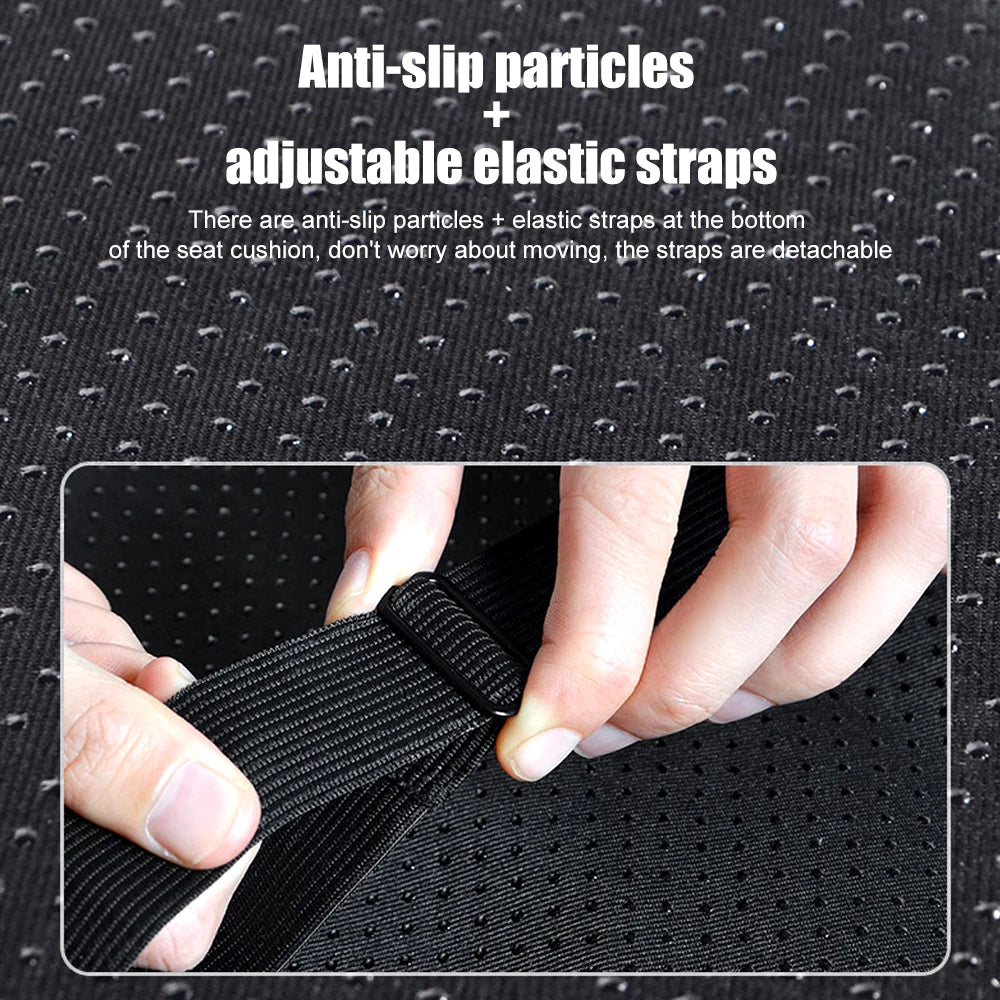 Seat Cushion Nonslip Chair Pad Breathable Hip Protector For Wheelchair Office Chair Cars Home Living Pressure Relief