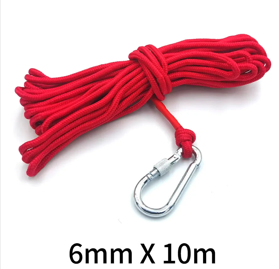 D16MM D42MM Fishing Magnet Searcher Power Super Neodymium Strong Magnet Heavy Duty Search Magnet 100 kg Merry Christmas