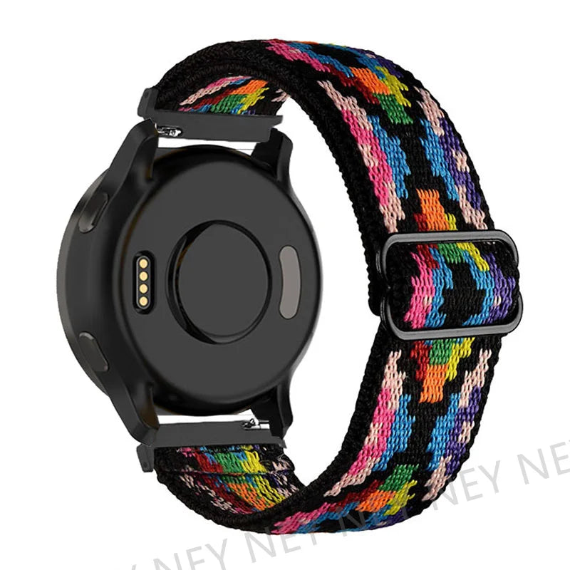 Shiny Pride Band For Samsung Galaxy Watch 6-7-4-5 pro-4 classic-Active 2 Elastic bracelet huawei watch gt 2 gt2 20mm 22mm Strap