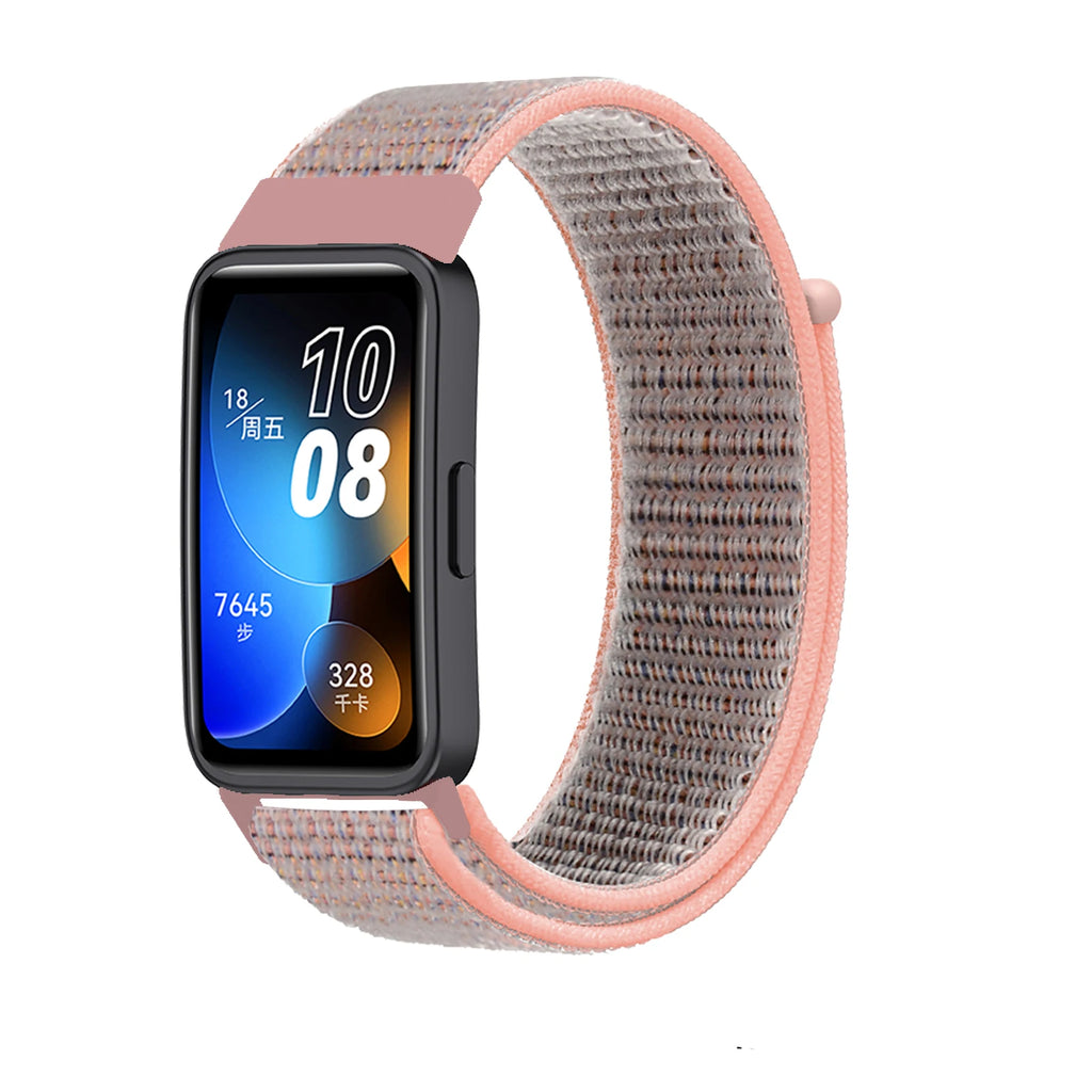 Strap for Huawei Band 10 8 9 7 Band Accessories Nylon Loop Smart Watch Replacement Belt Wristband Sport Bracelet Band 7 Bracelet