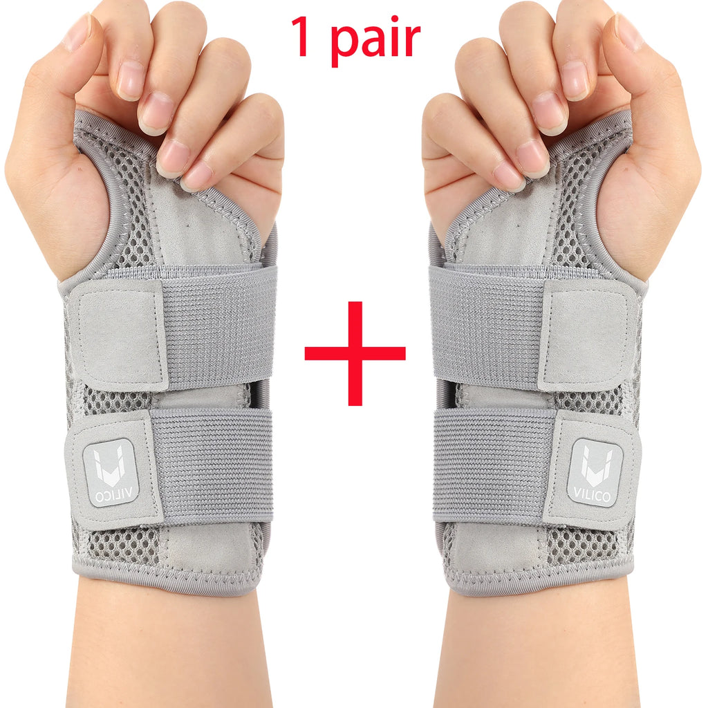 Finger Joint Pain Tendon Sheath Adjustable Dual Strap Wrist Guard with Thin Design Thumb Strain Protection Strap Wrist Guard