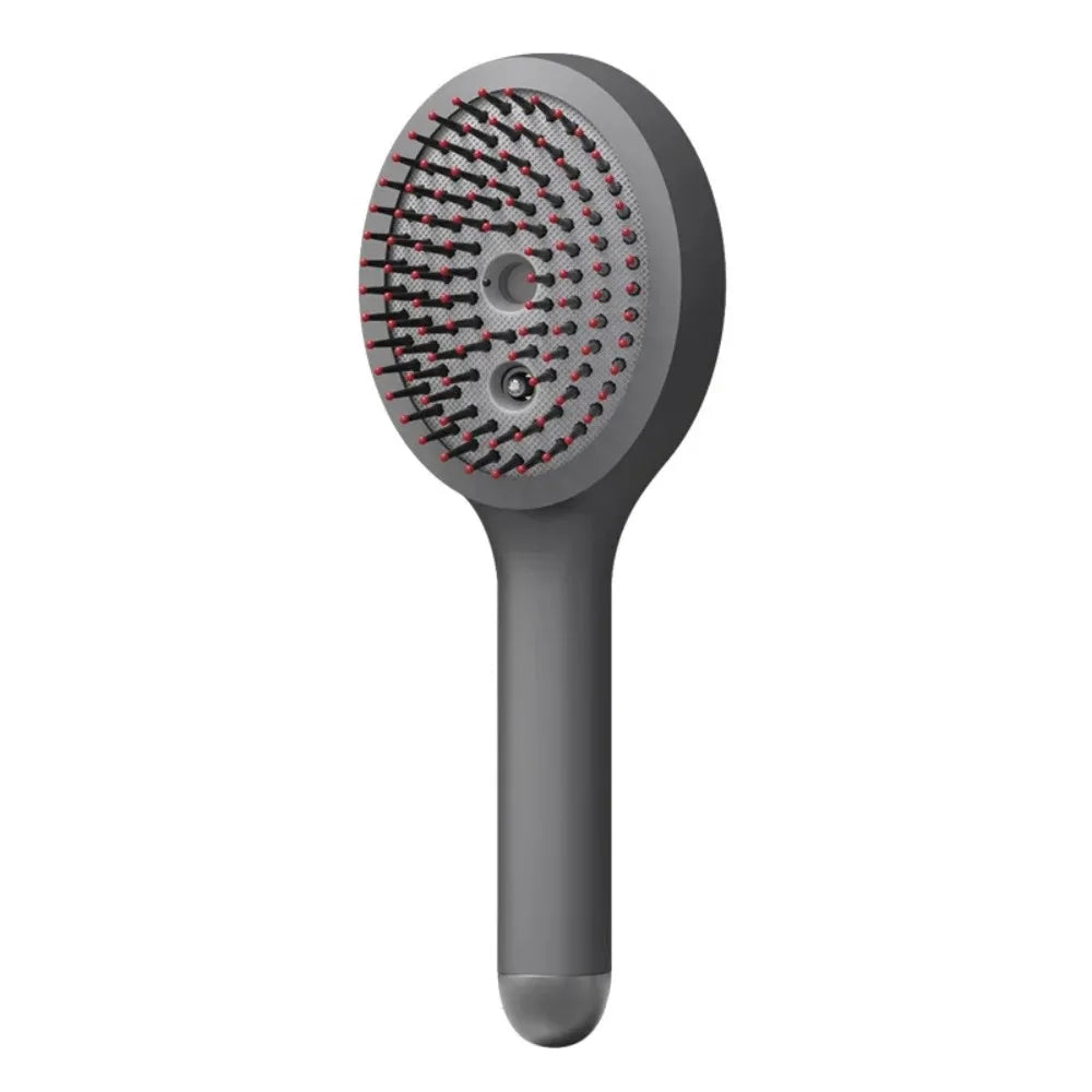 High Frequency Vibration 2-in-1 Styling Brush Hair Follicle Massage Smooth Electric Massage Spray Comb 650nm Red Light