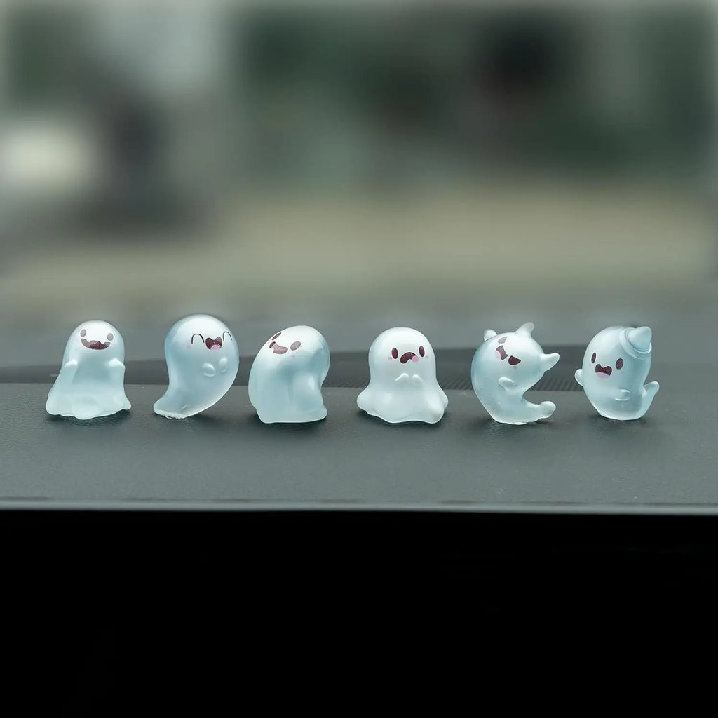 Cute Mini Animal Car Dashboard Accessories Fun Animal Car Rear View Mirror Decor Interior Ornaments Fairy Garden Home Car Gifts
