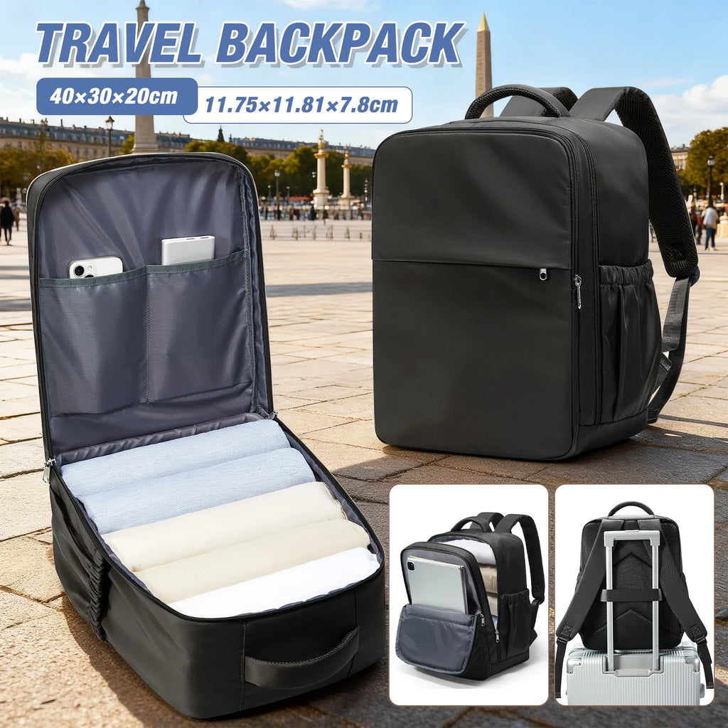 Cabin Airplane Travel Backpack 40x30x20, Hand Luggage Cabin Backpack Wizzair 40x30x20 Carry-Ons Men Women 15.6 inch Laptop Bags