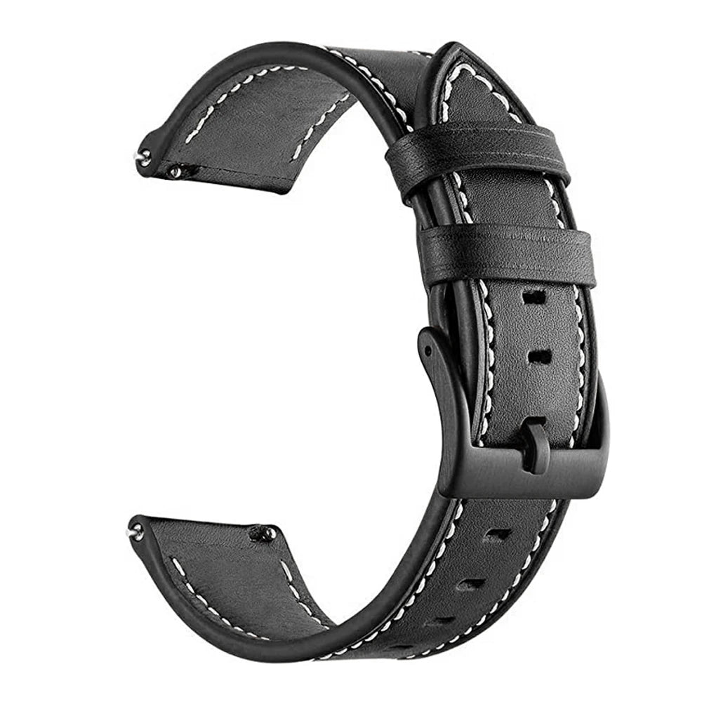 22mm Bracelet Leather Pемешок GTR4 Bands For Huami Amazfit GTR 3 Pro GTR 4 Watch Straps GTR3/GTR2/2e Stratos 3 2S 47mm Wristband