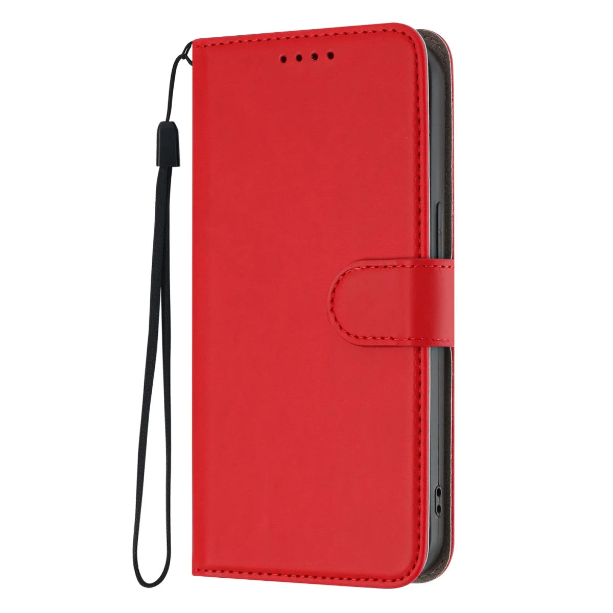 For iPhone 17 18 Pro Max Solid Color Luxury Leather Flip Case on For iPhone 17 16 15 14 13 12 Pro Max Plus Air 16E Wallet Cover