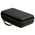 Hard-Shell 15 Slots Watch Storage Organizer Case, Watch Carry Box Fit Large And Small Watches, With Soft Foam Pillow