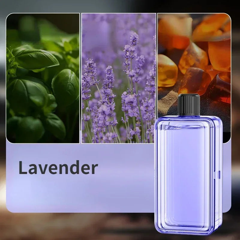 Diffuser Aromatherapy Machine with Display,Wireless Wall Hanging Portable Automatic Fragrance Spray Bathroom DeodorizationPurify