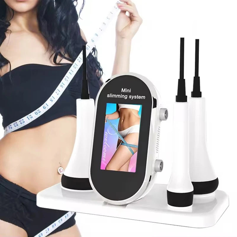 3-IN-1 Multipolar Radio Frequency 40K Cavitation Ultrasonic Slimming Skin Lifting Anti-Cellulite Fat Removal Body Massager Tools