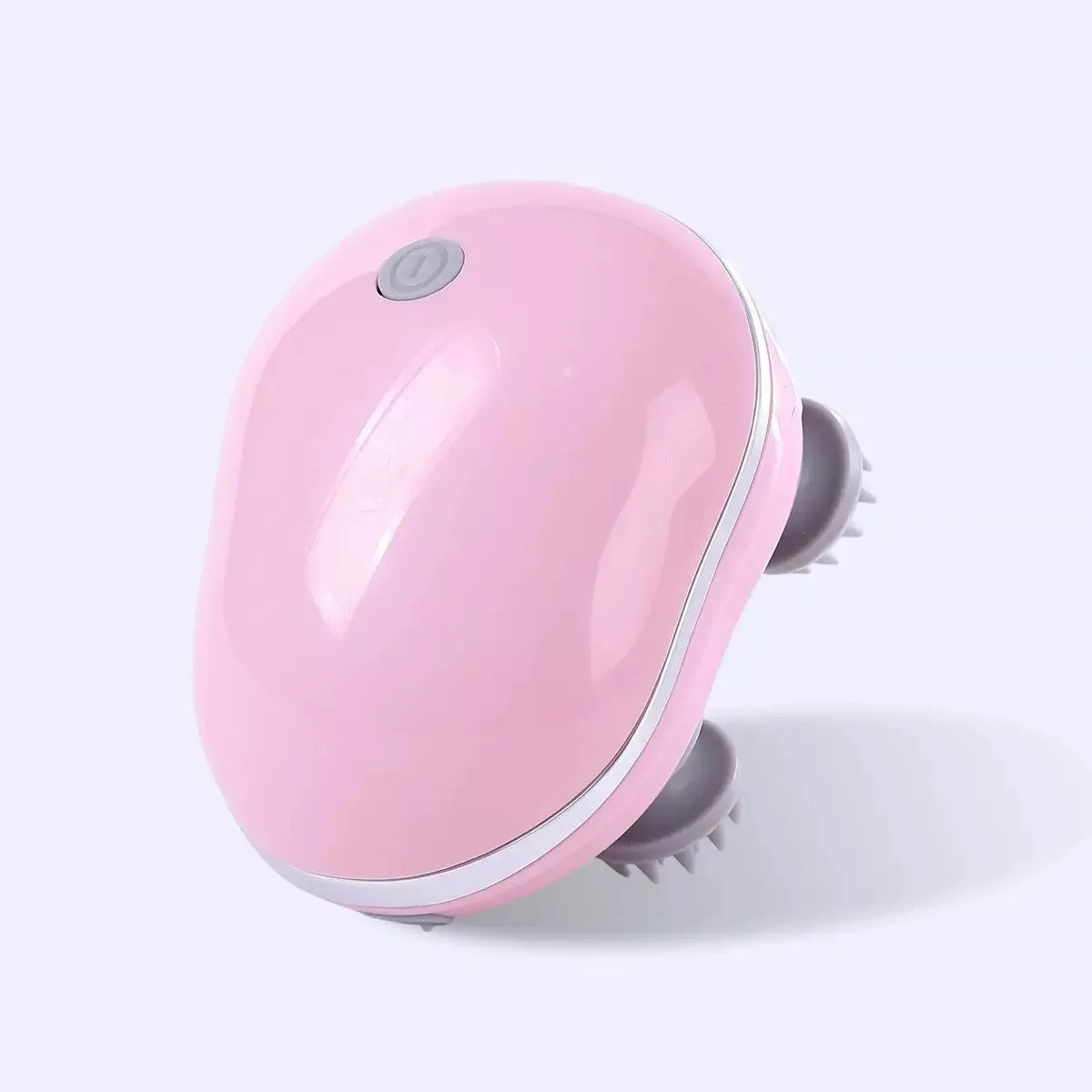Head Massager with Adjustable Speed for Scalp Massage Red Light for Hair Care Soft Silicone for Deep Kneading of the Head