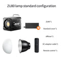 Bi-Color Camera Light 80W COB lamp beads video fill light mini Bowens portable can be handheld live lights 2500-6500K dimmable
