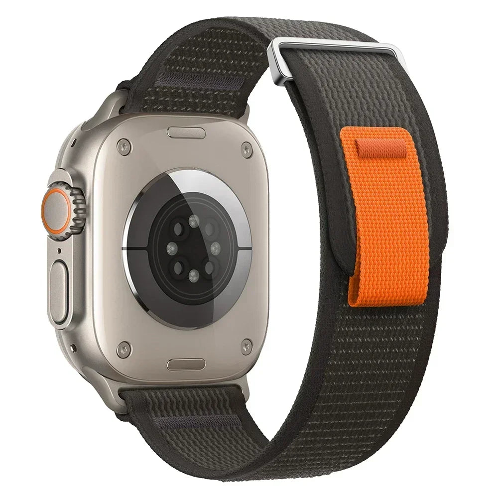 Trail Loop Strap For Apple Watch Ultra 3/2 49mm Series 11 10 9 8 7 46mm 45mm 41mm 42mm Sports Nylon Wristband iWatch 6 5 SE 44mm