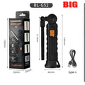1pc COB LED Work Light Dimmable USB Rechargeable LED Flashlight Inspection Lamp With Magnet&Hook 14500/18650 Battery Torch Light