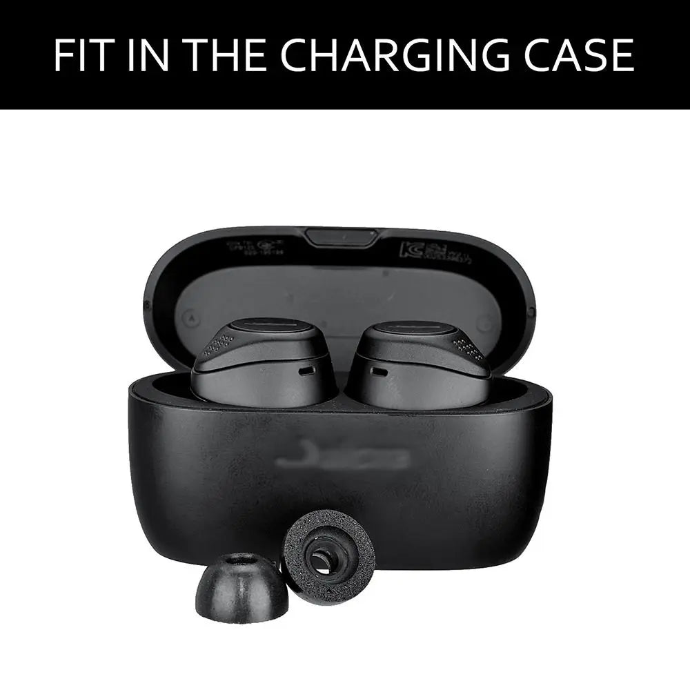 Replacement Silicone Ear Tip Earphone Accessories Memory Foam Earbuds Universal Anti-drop Earplug for Jabra Elite