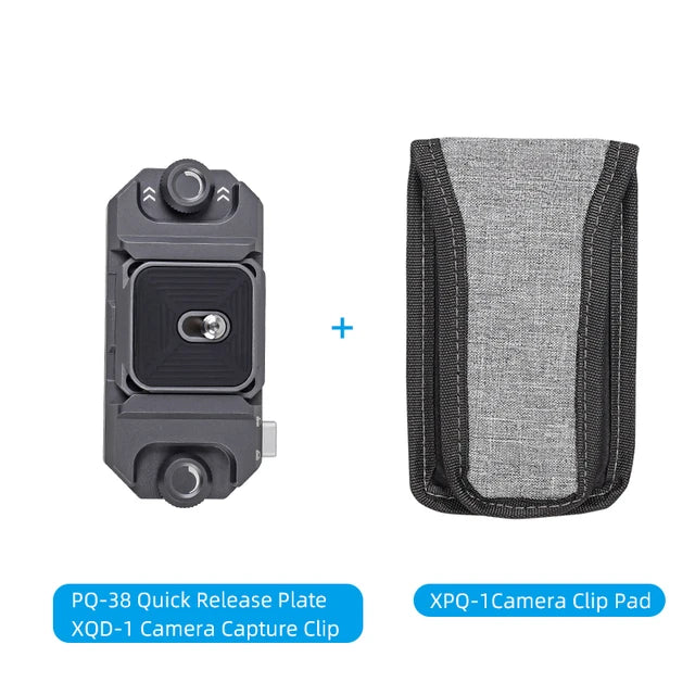 Camera Clip With Plate Camera Quick Release System For Sony Nikon Fuji DSLR Action Camera Backpack Camera Strap Mount