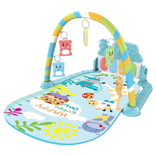 New Baby Activity Fitness Gym Rack 0-1 Year Old Newborn Educational Music Pedal Piano Toddler Toy Gift Mother and Child Supplies