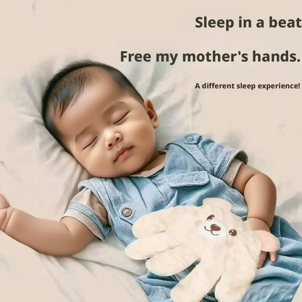 Baby Sleeping Pillow Palm Soothing Patting Embrace Infant Calming Sleeper Remote Control Comfort Sleep Aid