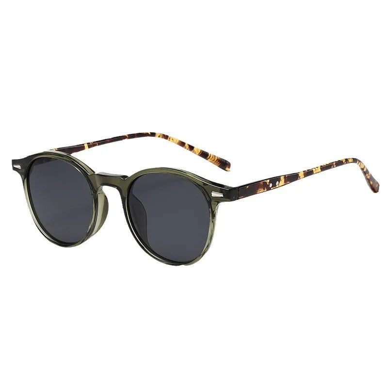 Vintage Round Sunglasses for Women Men Circular Sun Glasses Female Oval Eyewear Sunglasses for Male Female Eyeglasses