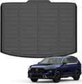All Weather Cargo Liner Fit for Honda CRV 2023-2026 Non Hybrid with TPE Rubber Odorless Anti-Slip Mat Black