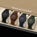 4PCS Men Military Watches Set Casual Sport Quartz Watch Nylon Band Male Clock Watch Relogios Masculino（Without Box）